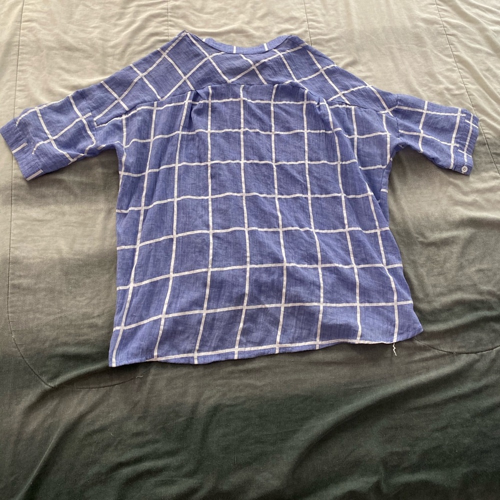 Blue and White Tunic - Picture 2 of 2